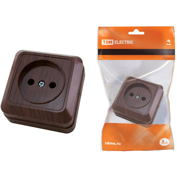 Розетка TDM Electric Ладога SQ1801-0033