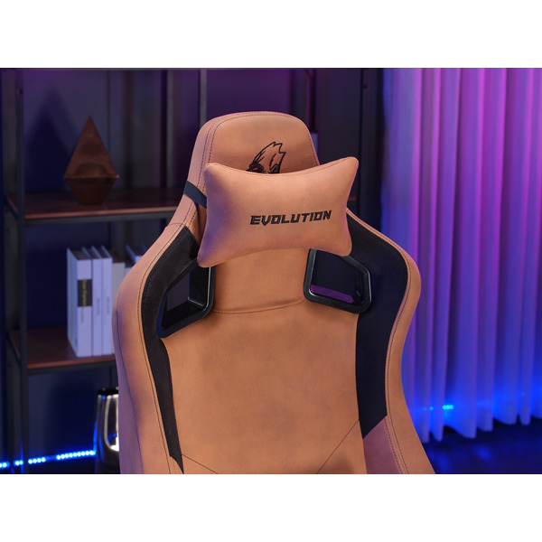 Игровое кресло Evolution Project A Fabric (коричневый)