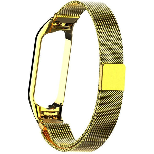 Ремешок Bingo Magnetic для Xiaomi Mi Band 3/4 Золотистый