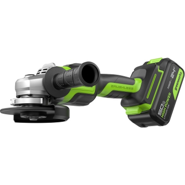 Угловая шлифмашина Greenworks AG590 3201007 (без АКБ и ЗУ, сумка)