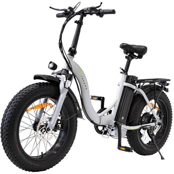 Электровелосипед Yakama S4 (серый)