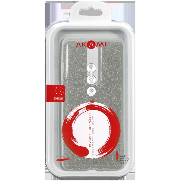 Накладка Akami Shine series для Nokia 5.1 Серебристый (5207)