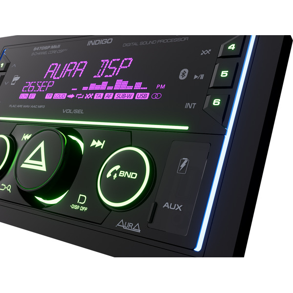 USB-магнитола Aura Indigo-847DSP MkII