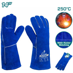 Перчатки сварочные замшевые TOTAL TSP15014