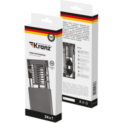 Набор отверток прецизионных Kranz KR-12-4754 (24 предмета)