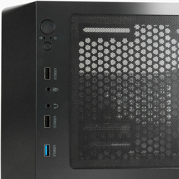 Корпус XASTRA A407 A407-4FC12A (черный)