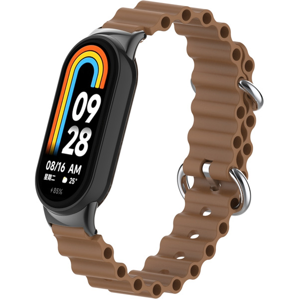 Ремешок Bingo Ocean для XIAOMI Mi Band 8 Коричневый