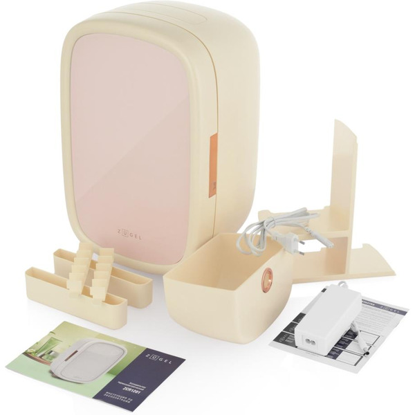 Холодильник для косметики ZUGEL ZCR1201 (молочный)