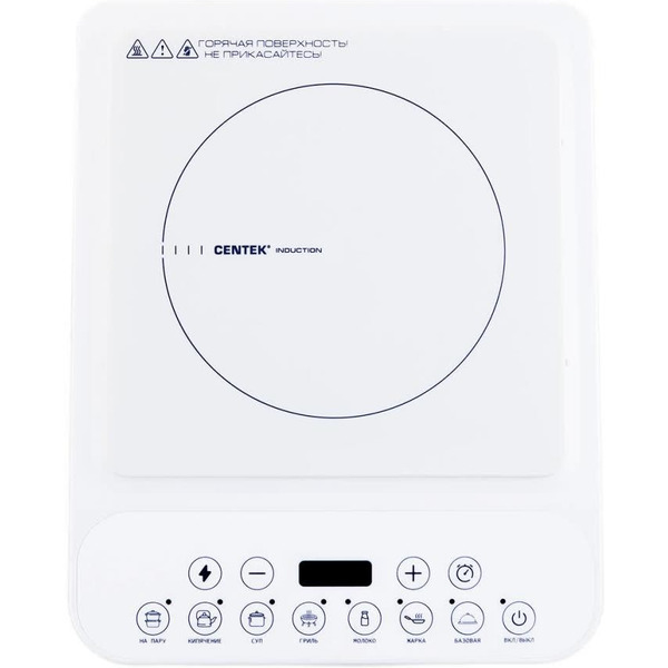 Плита индукционная настольная CENTEK CT-1517 White