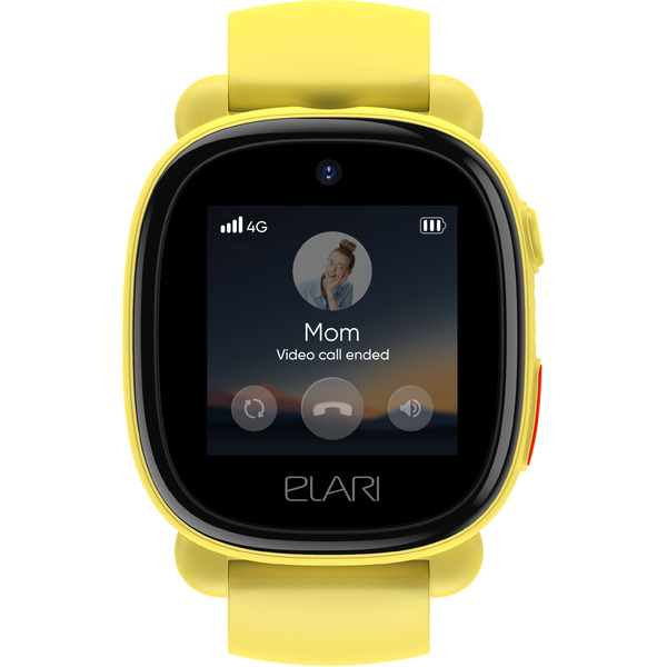 Часы-телефон Elari KidPhone 4G Lite (KP-4G L) желтый