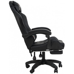 Игровое кресло Calviano 1583 (черное, вибромассажное)