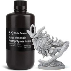 Фотополимерная смола ELEGOO water washable 8K 50.103.0140 (белый дым)