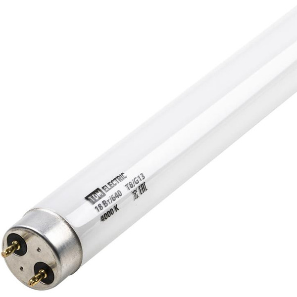 Люминесцентная лампа TDM Electric ЛЛ-18Вт/640 T8/G13 4000 К SQ0355-0026