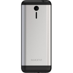 Мобильный телефон Maxvi X10i +ЗУ WC-112 (серебристый)