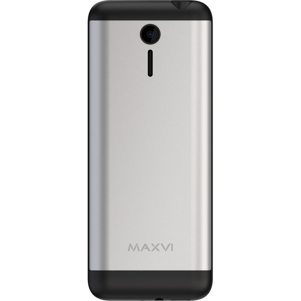Мобильный телефон Maxvi X10i +ЗУ WC-112 (серебристый)