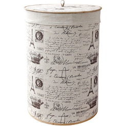 Корзина для белья складная Рыжий кот BLB-08-R, арт.M312135, 35х50см