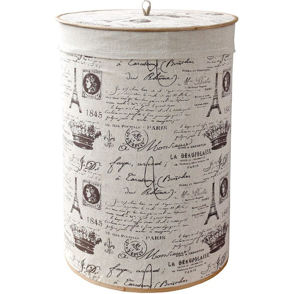 Корзина для белья складная Рыжий кот BLB-08-R, арт.M312135, 35х50см