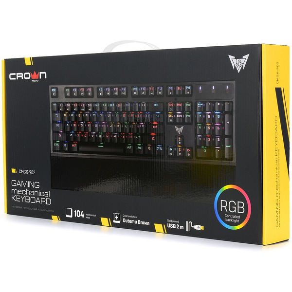 Клавиатура Crown CMGK-902