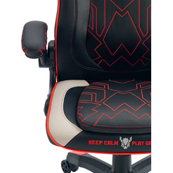 Кресло компьютерное FLOKY NEXUS Grey-Red