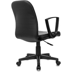 Кресло Бюрократ CH-327 (черный экокожа)