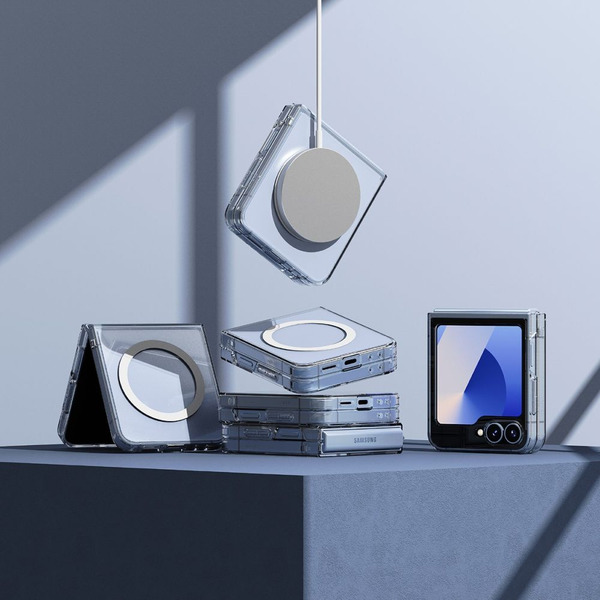Чехол RINGKE FUSION MAGNETIC MAGSAFE для GALAXY Z FLIP 6 CLEAR
