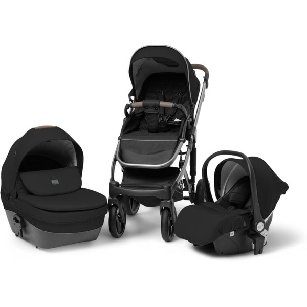 Детская универсальная коляска Bubago Rosano 3 в 1 BG 164-4 (черный)