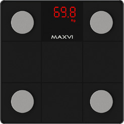 Напольные весы Maxvi BS101 (черный)