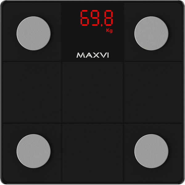 Напольные весы Maxvi BS101 (черный)