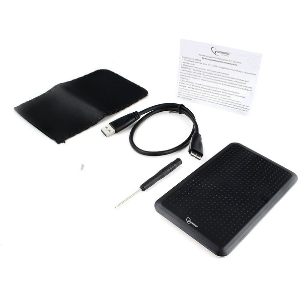 Бокс для накопителей Gembird EE2-U3S-60