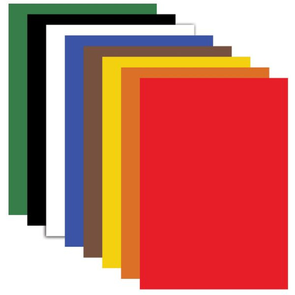 Набор цветного картона Пифагор 127050 (8 листов, 8 цветов)