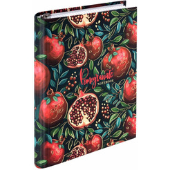 Тетрадь BRAUBERG 404720 на кольцах А5 175х215мм, 120л, твердый картон, фольга, клетка