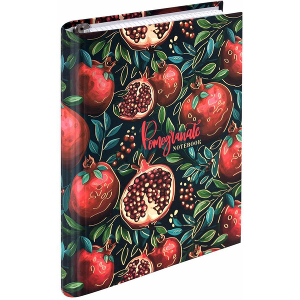 Тетрадь BRAUBERG 404720 на кольцах А5 175х215мм, 120л, твердый картон, фольга, клетка