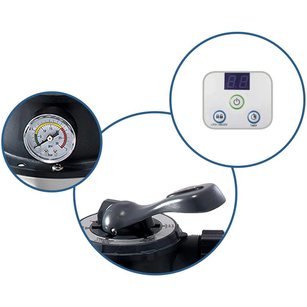 Песочный фильтр-насос INTEX KRYSTAL CLEAR 26644 (4500 л/ч)