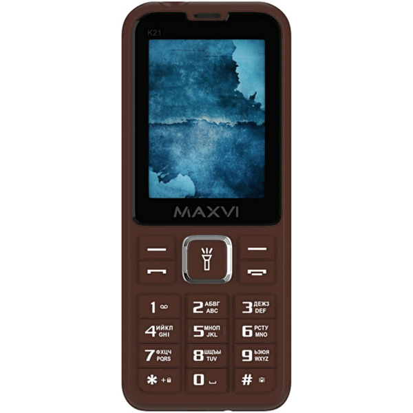 Мобильный телефон Maxvi K21 (коричневый)