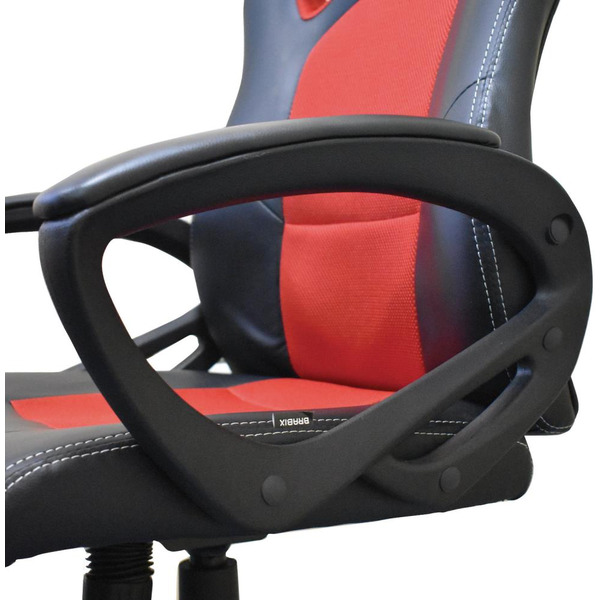 Кресло Brabix Rider EX-544 (черный/красный)