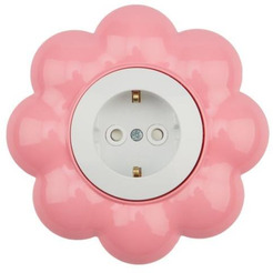 Розетка KRANZ HAPPY Цветок KR-78-0625
