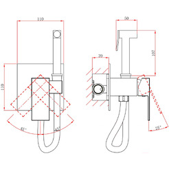 Смеситель для биде A-Five A5-1245