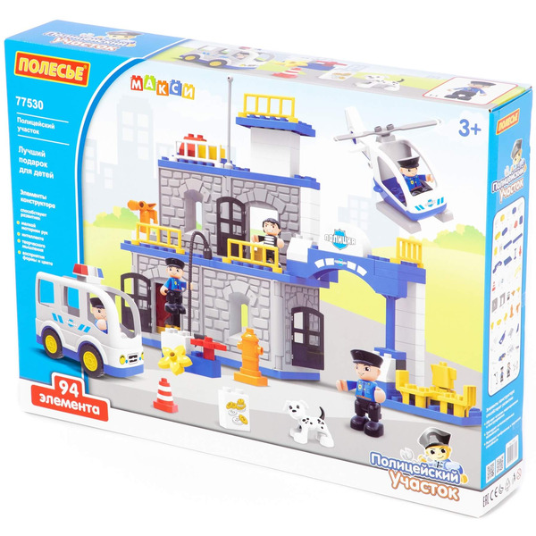 Конструктор Полесье 77530 Полицейский участок