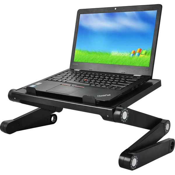 Стол для ноутбука Cactus CS-LS-T8-C (серебристый)