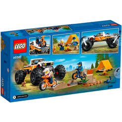Конструктор LEGO City 60387 Приключения на внедорожнике
