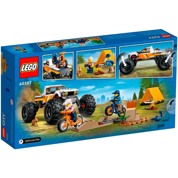 Конструктор LEGO City 60387 Приключения на внедорожнике