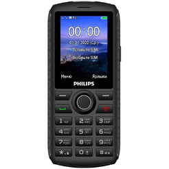 Мобильный телефон Philips Xenium E218 (серый)