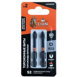 Торсионная бита M-Lion MTPZ2502P (2 шт)