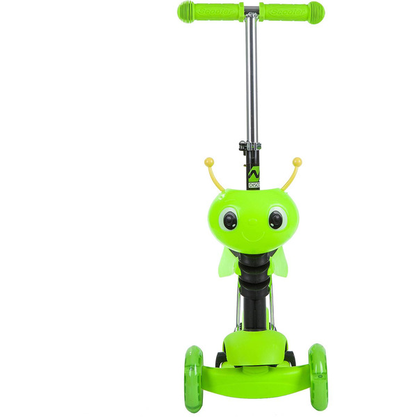 Самокат детский Novatrack Disco-kids Saddle 120S.DISCOKIDS.GN9 (зеленый)