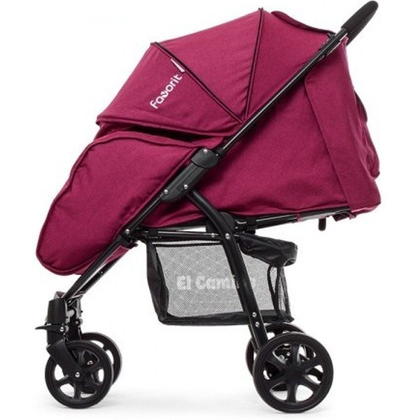 Коляска EL Camino Favorit (бордовый)