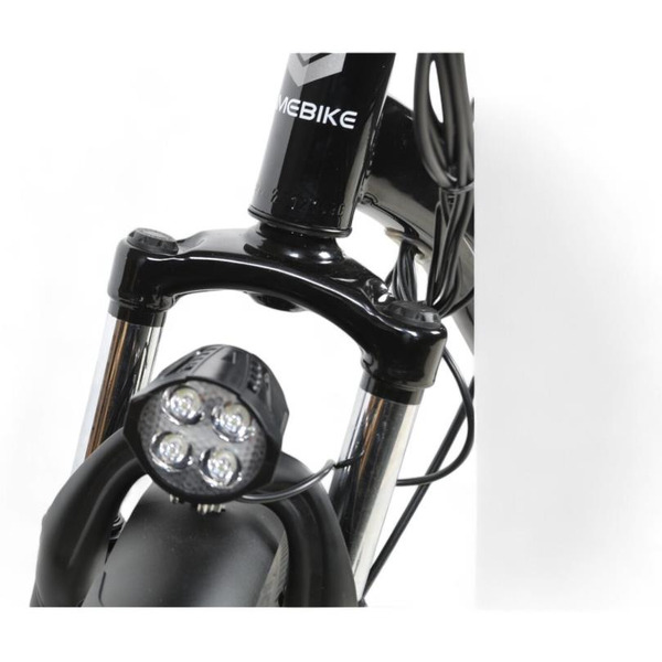 Электровелосипед SameBike SB-GT500 (чёрно-серебристый)