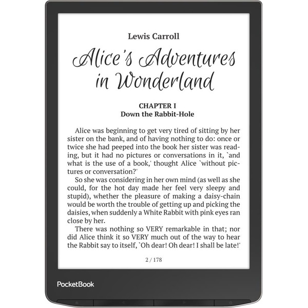 Электронная книга PocketBook 743G InkPad 4 (черный/серебристый)