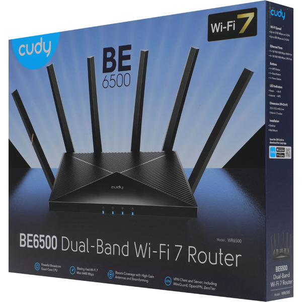 Wi-Fi роутер Cudy WR6500