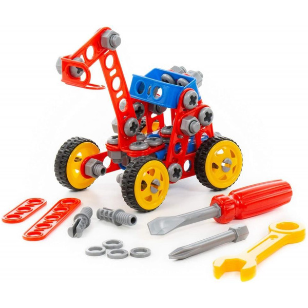 Конструктор Полесье Изобретатель (97 элементов) 72979