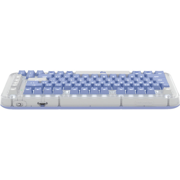 Клавиатура Logitech Alto Keys K75M 920-013301 (белый/синий, с гравировкой)